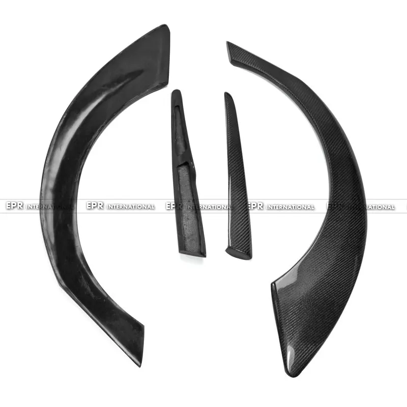 

Carbon Fiber Rear Wide Fender Flares 4pcs Car Styling Accessories Racing Trim Fit For Honda Civic FD2 M and M