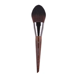 Luxury Round Kabuki Brush #124 Wood Handle Dome Shape Dense Powder Brush #128 Tapered Precision Blush Powder Makeup Brushes