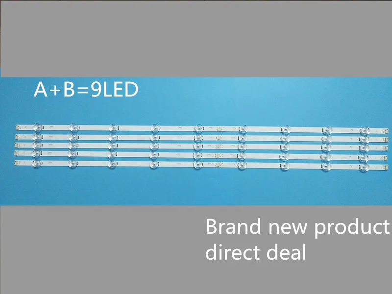 

Светодиодный ТВ Подсветка полоса лампа для LG 49LB5300 49LB5500 49LB550B 49LB550U 49LB550V INNOTEK DRT 3,0 49 бары HD объектив Kit светодиодный 10 полос