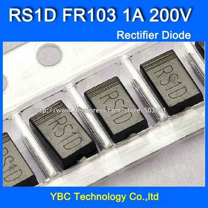 200Pcs/Lot RS1D FR1… - image