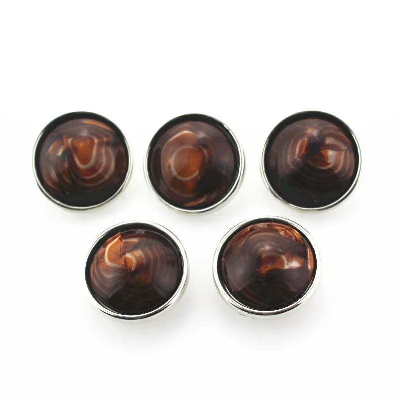 

20pcs/lot New Natural Stone Snap Button Fit 18mm Interchangeable Ginger Snap Jewelry DIY Bracelets&Bangles Charms Jewelry