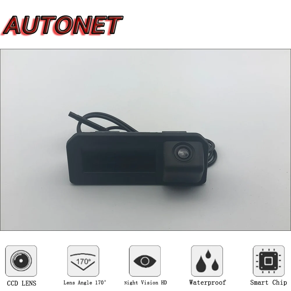 

AUTONET car rear view camera for Audi Q2 A5 Skoda KODIAQ 2017 trunk handle camera reverse parking night visioin