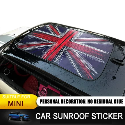 Hot Sun Roof Skylight Sticker Car Styling for MINI COOPER F55 F56 F60 R55 R56 R60 R61 Clubman Countryman Auto Assessoires Decals