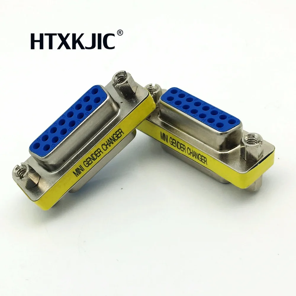 5 шт. VGA D-Sub 15 Pin DIY VGA Мужской VGA Женский адаптер расширение конвертер VGA разъем для компьютера