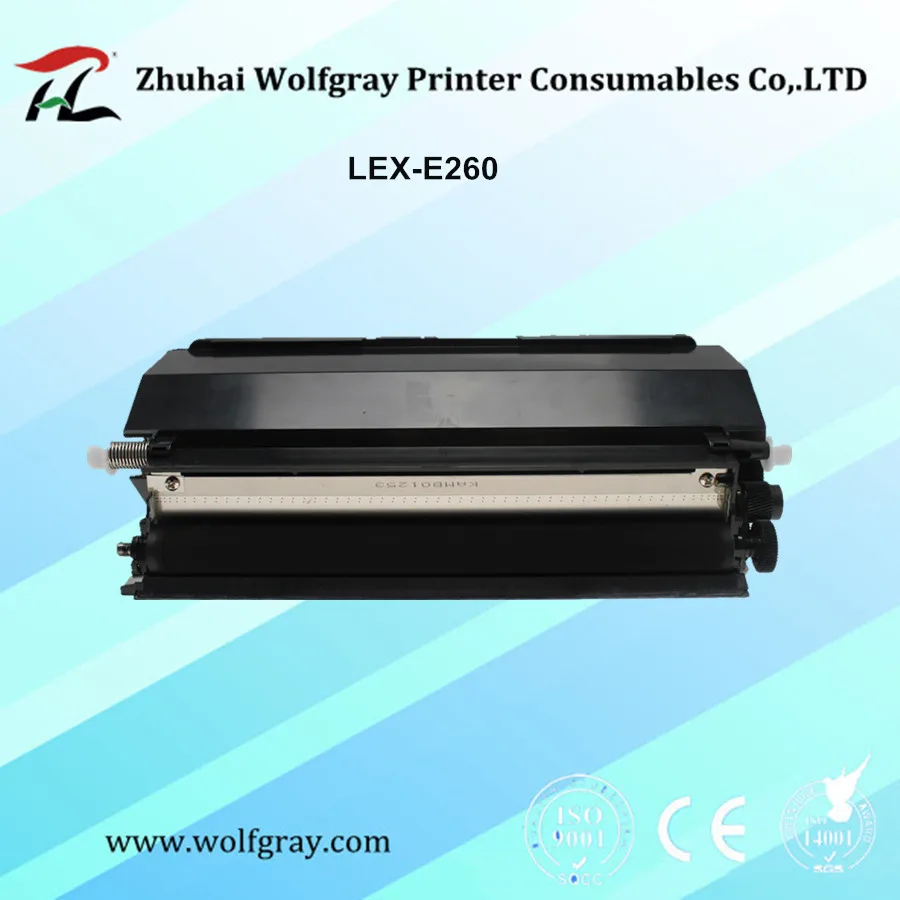 Compatible toner cartridge for Lexmark E260A11A/21A E260d/E260dn/E360d/E360dn/E460d/E460dn/E460dw/E462dtn