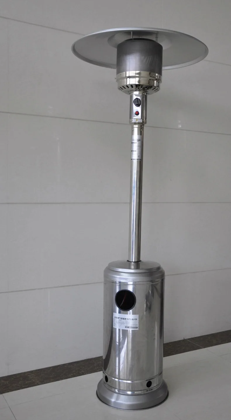 Stainless Outdoor Gas Infrared Heater, Ce Certificated Patio Heater, Freen Standing Gas Heater For Garden,restaurant,hotel