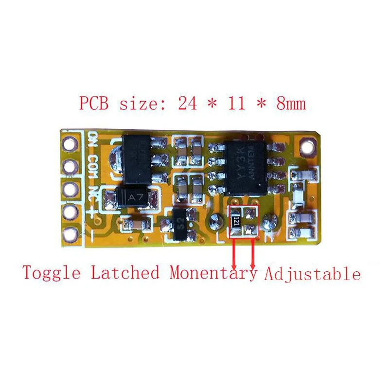 DC3V 3.7V 5V 6V 7V 9V 12V mini przekaźnik bezprzewodowy przełącznik pilota kontrola mocy LED lampa kontroler mikro odbiornik...