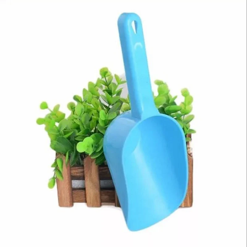 Multifunctional Dog Food Spoon Pet Feeding Spoon With Sealed Bag Clip Creative Measuring Cup Curved Design Easy To Clean