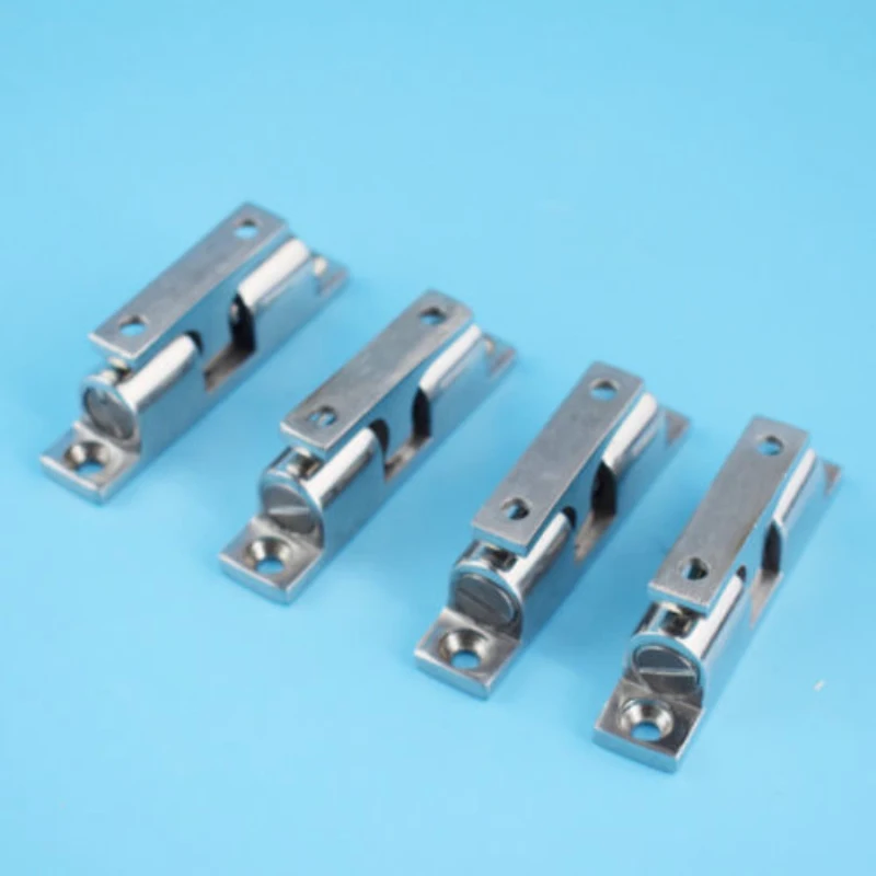 4 PCS  zinc alloy Cupboard Drawer Tone Double Ball Catch 70mm Door Latch