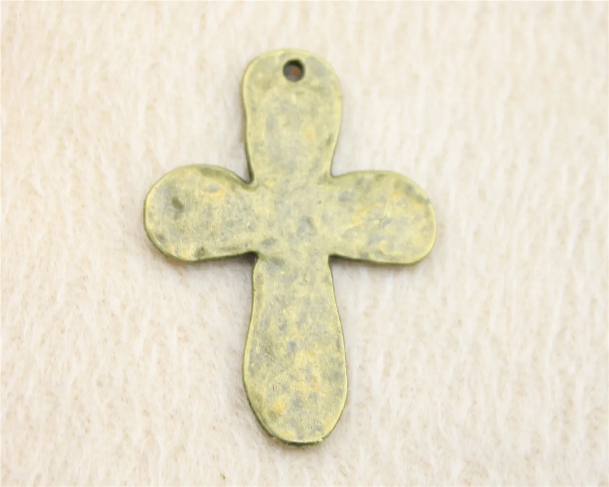 

500pcs/lot 37*27mm ancient bronze Cross charm Pendants DIY jewelry for bracelet necklace earring