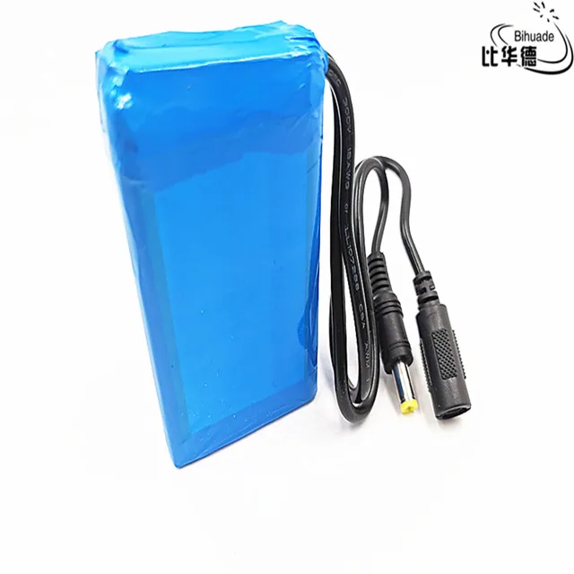 1pcs/lot 12V 4000mah lithium battery Rechargeable DC battery polymer batteria For monitor motor LED light outdoor spare Battery