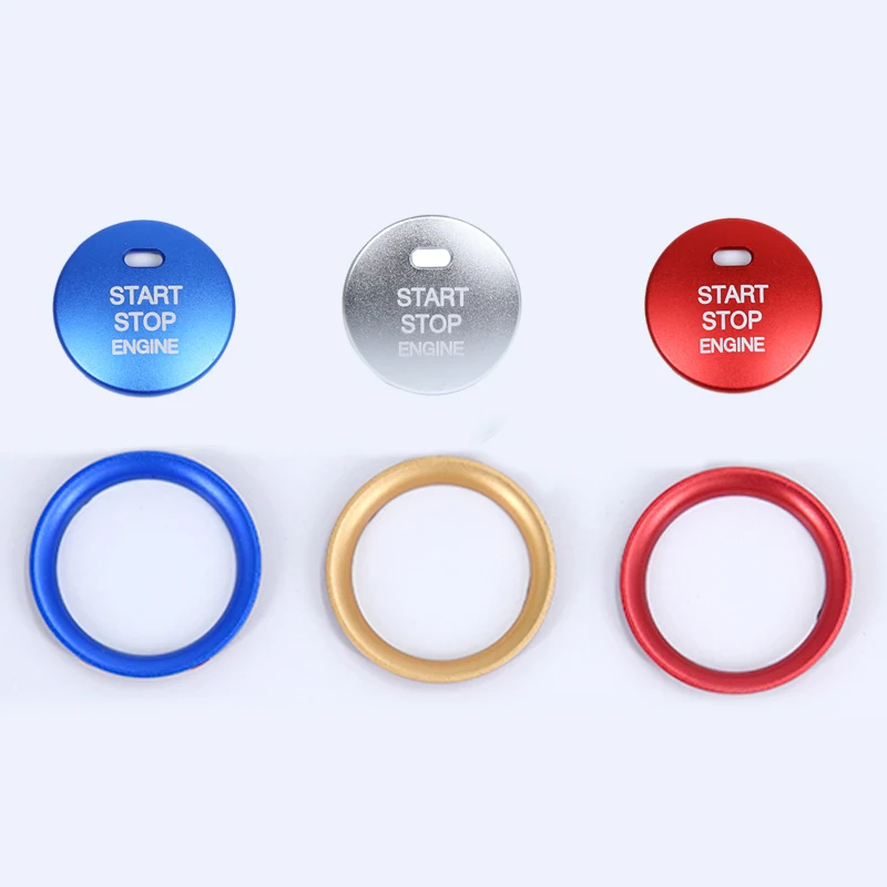 Car Start Engine Button STOP Key Accessories Switch Decoration Stickers for Mazda 2 3 6 CX-5 CX-9 CX-3 CX-8 MX-5 2014-2018