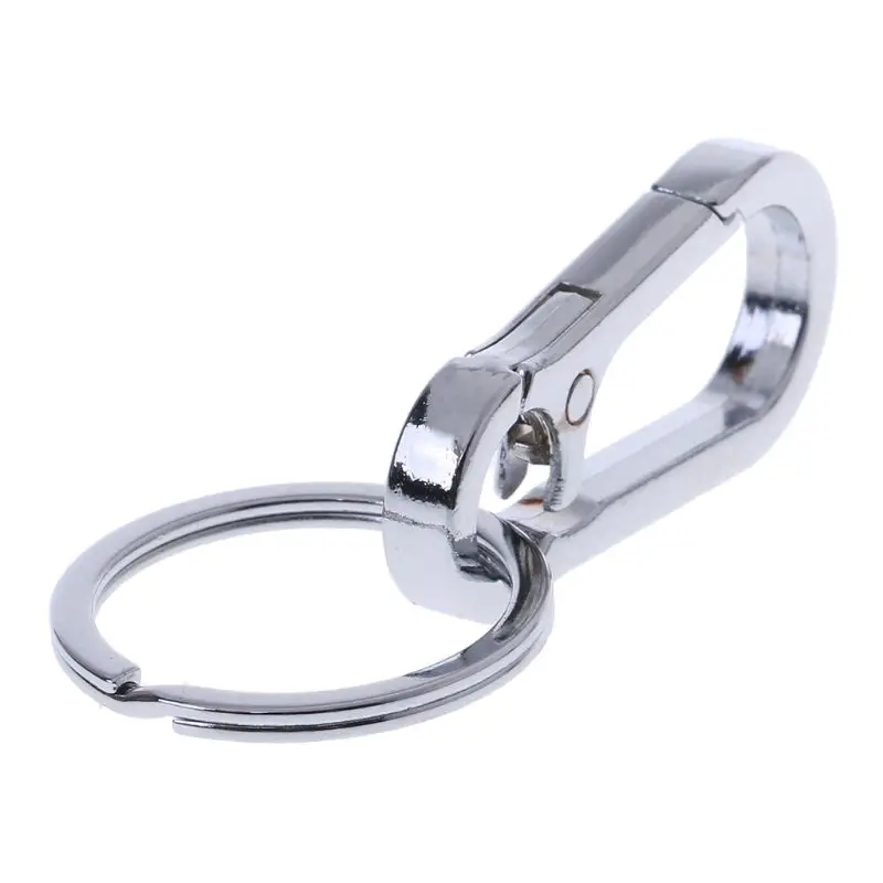 Carabiner Stainless Steel Gourd Buckle Carabiner Keychain Waist Belt Clip Anti-lost Buckle Hanging Keyriing for car accessories