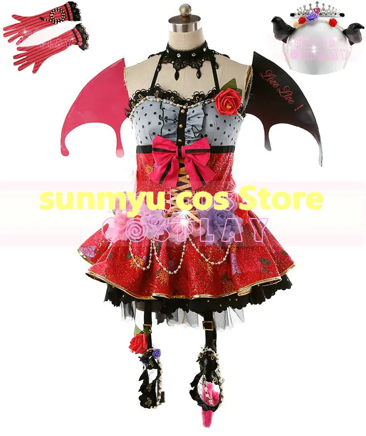 Love Live!Little DemonDevil Awakening All Members Cosplay Costume,Size customizable Halloween Wholesale