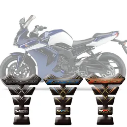 New Motorcycle Protective DecalsTank Pad Protector Sticker 3DFish Bone Sticker Fishbone Protective For Yamaha Fazer 600 1000 FZS