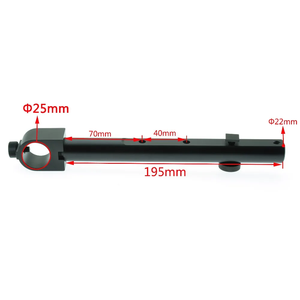 New Display screen Hanging Bar Hanging Rod Metal Arm Support Holder for Video LCD Microscope Stand Camera Monitor System Table