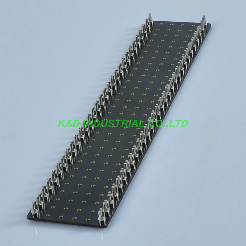 1pc Turret Tag Board Terminal Strip For Hifi Vintage Guitar Audio AMP DIY 60 Lug Black