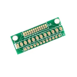 20pcs/5pcs 1.27MM 2.0MM 2.54MM 12 Pin Adapter Board Convertor Plate For Wifi Wireless Modules