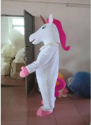 New Adult Best Sale Lovely Unicorn Mascot Costume Christmas Fancy Dress Halloween Mascot Costume