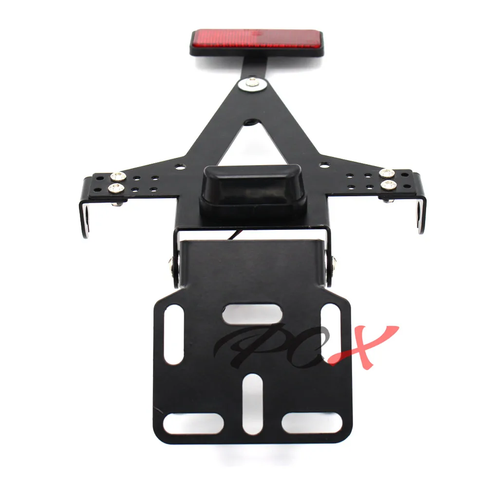 Motorcycle Tail Tidy Fender Eliminator License Plate Holder LED Light For KAWASAKI NINJA 250/300 NINJA 650/ ER-6N/ ER-6F image 4