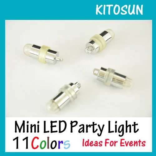 50ชิ้น/ล็อตวันหยุด Led บอลลูนไฟ LED กันน้ำ Led Mini แจกันงานแต่งงานตกแต่งบอลลูน Fairy Light