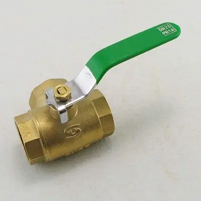 DN8/DN10/DN15/DN20/DN25/DN32/DN40/DN50 BSPP Female Brass Ball Valve L-type Three Way  Connection x 1