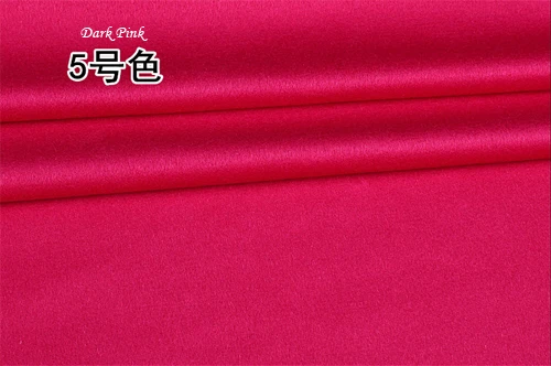 2019 Europe High-end Brand Coat Wool Silk Fabric Merino Cashmere Wool Silk Fabrics Smooth Glossy Anti static gold Fabrics