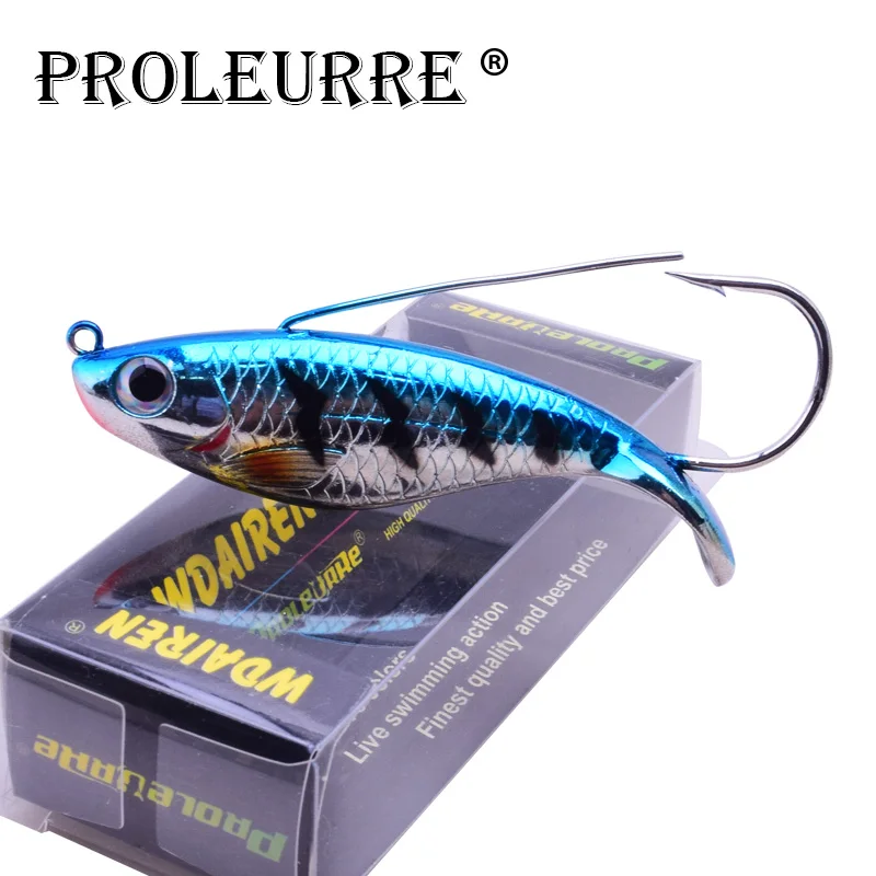 

Proleurre 1PCS 8cm 22g Fake Fish Lure Anti Grass Fishing Wobbler Artificial Bait Hard Lures Laser Body Lifelike Fish Tackle