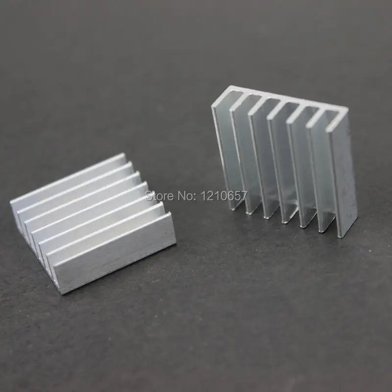 300PCS lot 20 x 20 x 6mm 20mm Heat sink Cooling Aluminum Heatsink Cooler For DDR VGA Computer