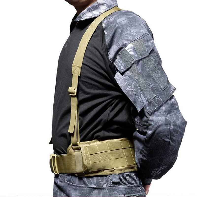 Molle Chest Rig Taktische Weste Gear Pack Magazintasche Holster Molle System Männer Nylon Taillenstütze – Detail 6
