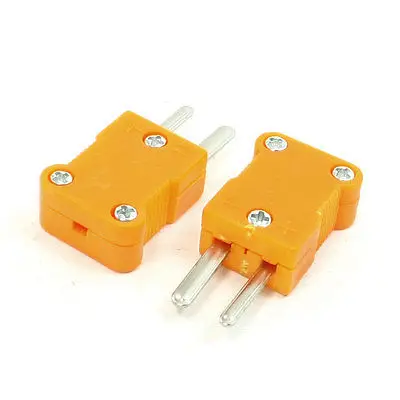 2 x RTD Schaltungen K Typ Thermo Sensor Stecker Adapter