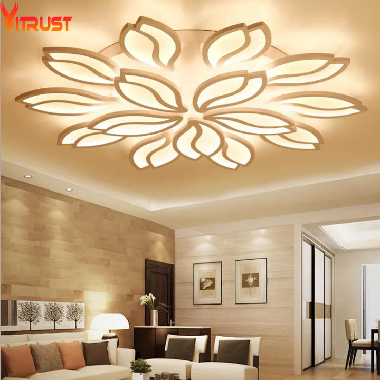 

Modern LED Chandeliers Ceiling Fixtures for Foyer Living Dining Room Acrylic Remote controller Home Lighting Indoor Large Lamps