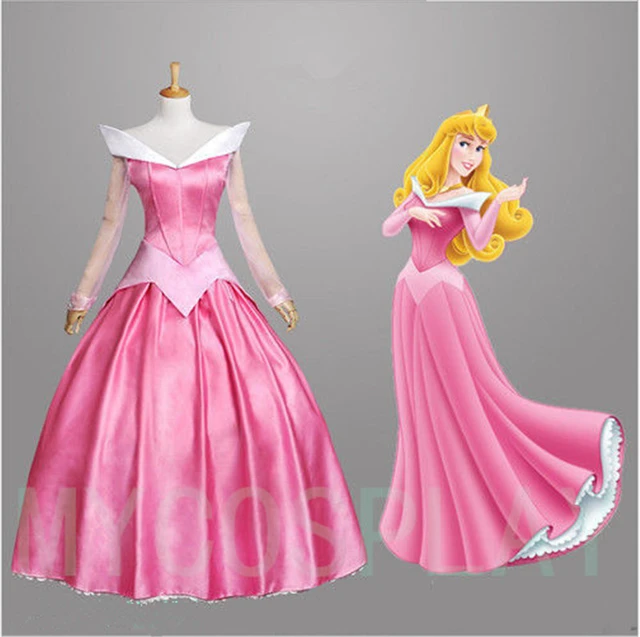 Disfraz de la Bella Durmiente para mujer conjunto de vestido de lujo para adultos capa de Halloween y Navidad pelicula Aurora 2021 AliExpress