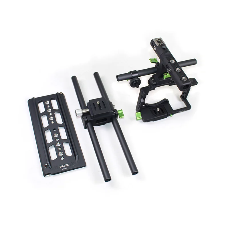 Lanparte Professional Cage Kit w/ Top Handle Quick Release Baseplate for Sony a6000 a6300 a6500 Camera