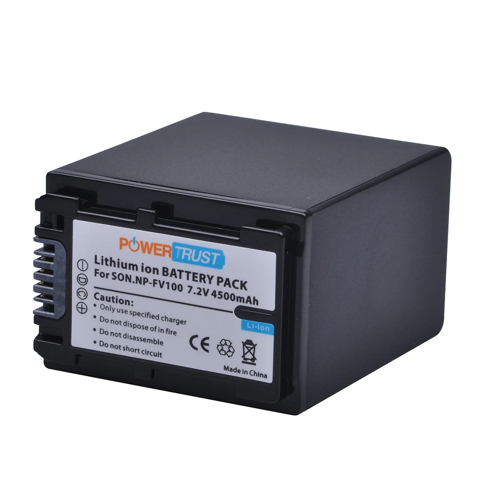 4 шт., литий-ионные аккумуляторы 4500 мАч