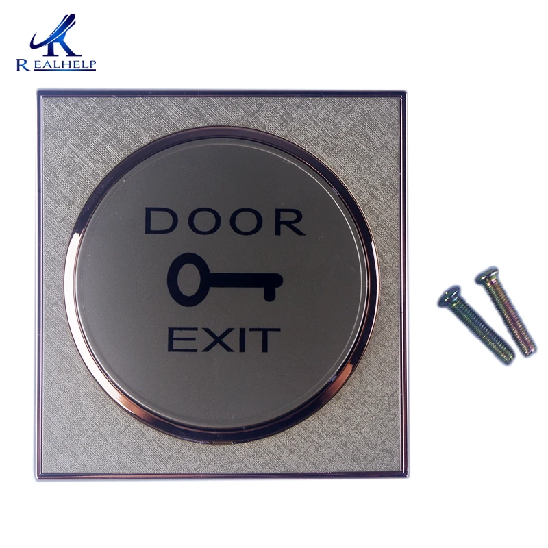Waterproof Door Exit Button Push Button for Sale Door Button Switch for Access Control Electronic Door Lock Exit Button