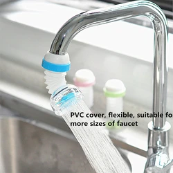 Universal 360 Rotation Water Faucet Bubbler Swivel Water Saving Economizer Head Shower Bathroom Kitchen Faucet Nozzle Adapter