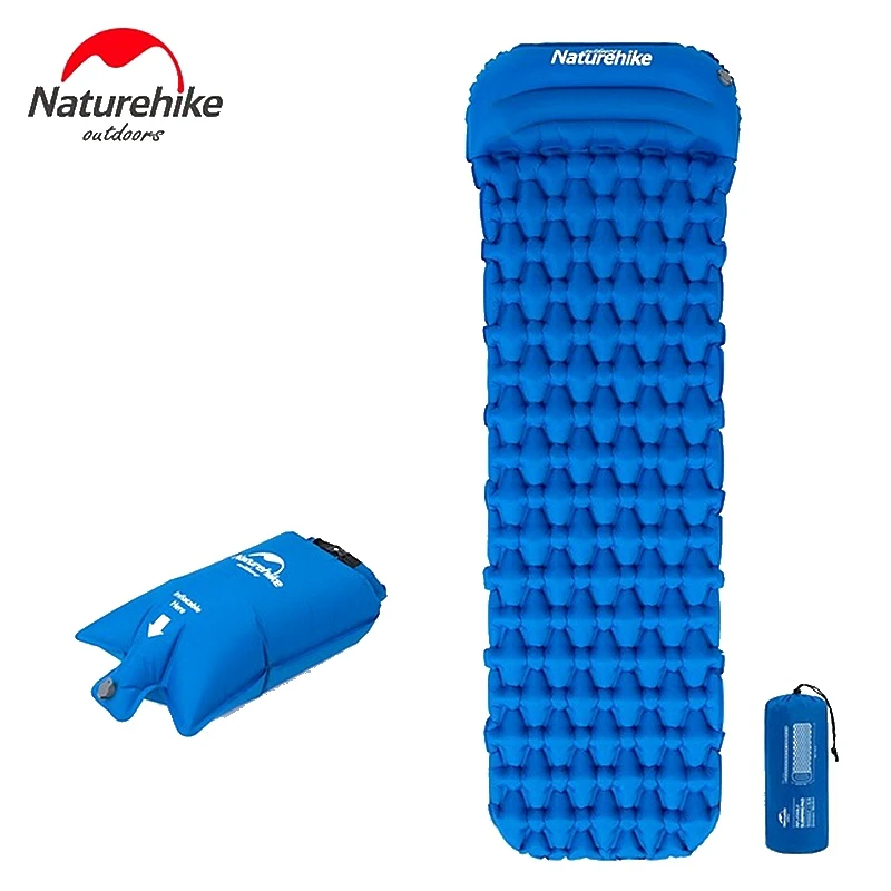 

Naturehike Ultralight Outdoor Inflatable Cushion Sleeping Camping Mat Sleeping Pad Mattress for Camping Hiking Backpacking