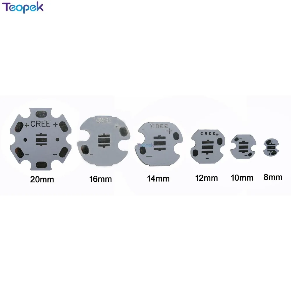 Imagem -03 - Diodo Emissor de Alta Potência 3535 nm em Mm10 Mm12 mm 14 Mm16 Mm20 mm Pcb Estrela Peças 3.6 Infravermelho ir nm 3v-v