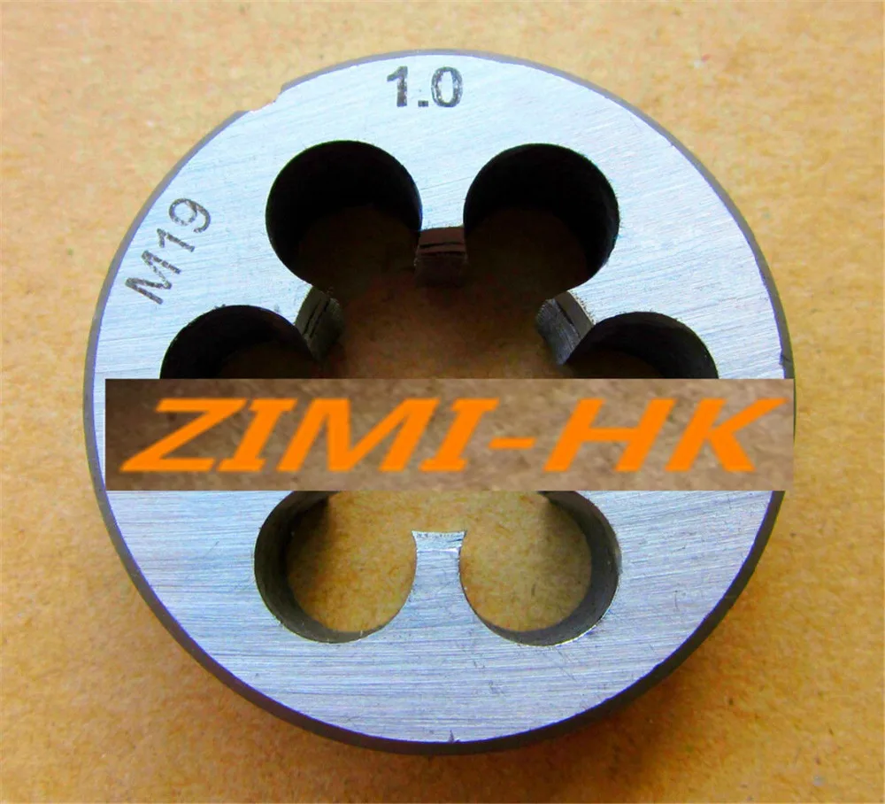(1pcs) 19mm x 1 Metric Right hand Die M19 x 1.0mm Pitch (The high quality )