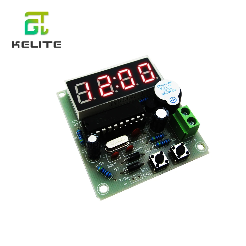 High Quality C51 4 Bits Electronic Clock Electronic Production Suite DIY Kits