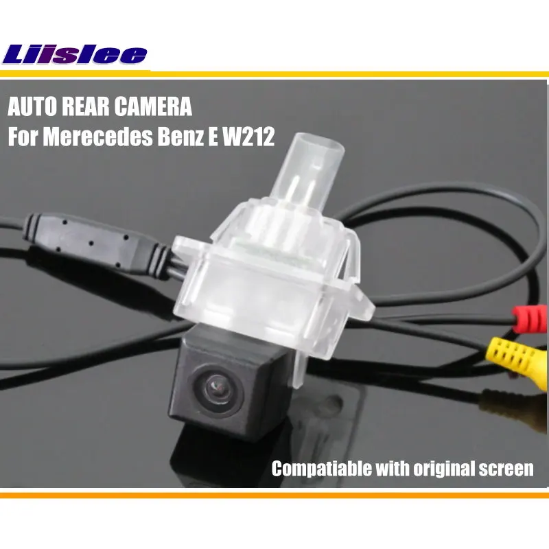 For Mercedes Benz E Class W212 2010-2015 Car Reverse Camera Rear View Adapter RCA HD CCD CAM OEM Screen Image Upgrade Kit