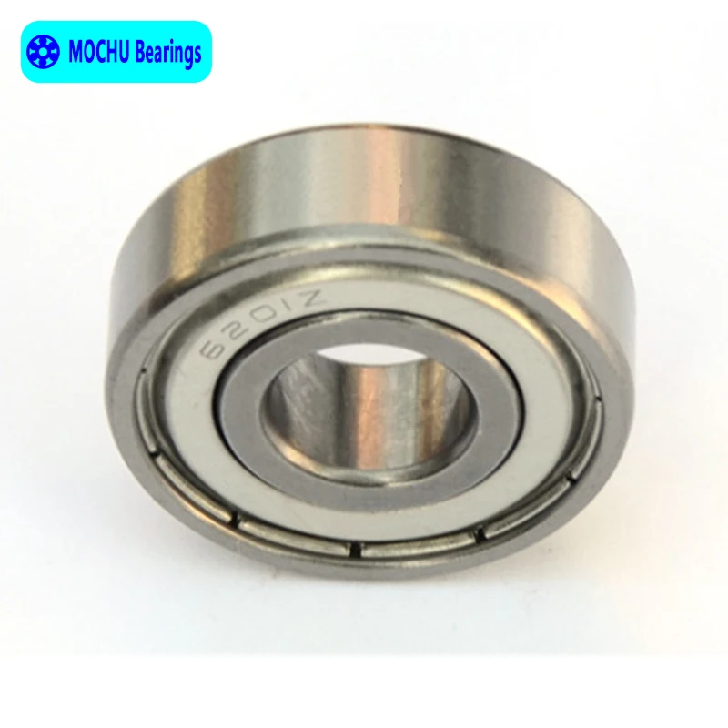 10pcs bearing 6201 6201Z 6201ZZ 6201-2Z 12x32x10 MOCHU Shielded Deep groove ball bearings Single row High Quality bearings