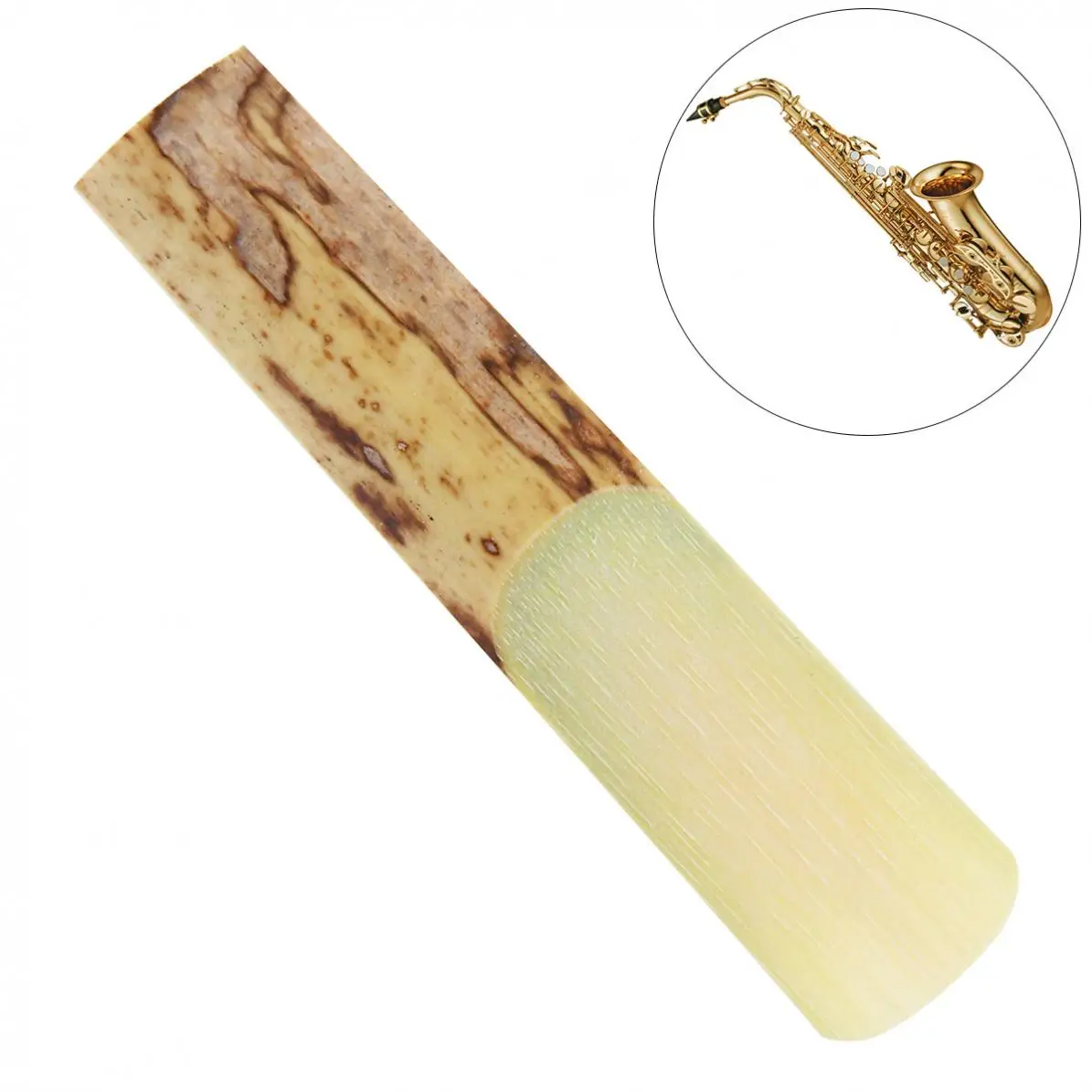 

10pcs/lot Alto bE 2-1/2 Saxophone Reeds Bamboo Strength 2.5 for Saxophone Accessories Parts