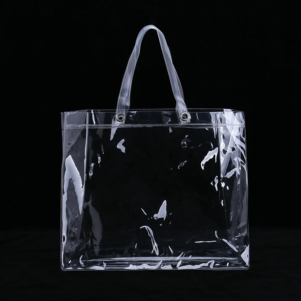 Clear PVC Promotional Bag Available for Custom