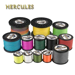 Hercules Carp Fishing  Braided Fishing Line 8 Strands 1000M PE Multifilament 10-300LB Europe America Outdoor Accessories