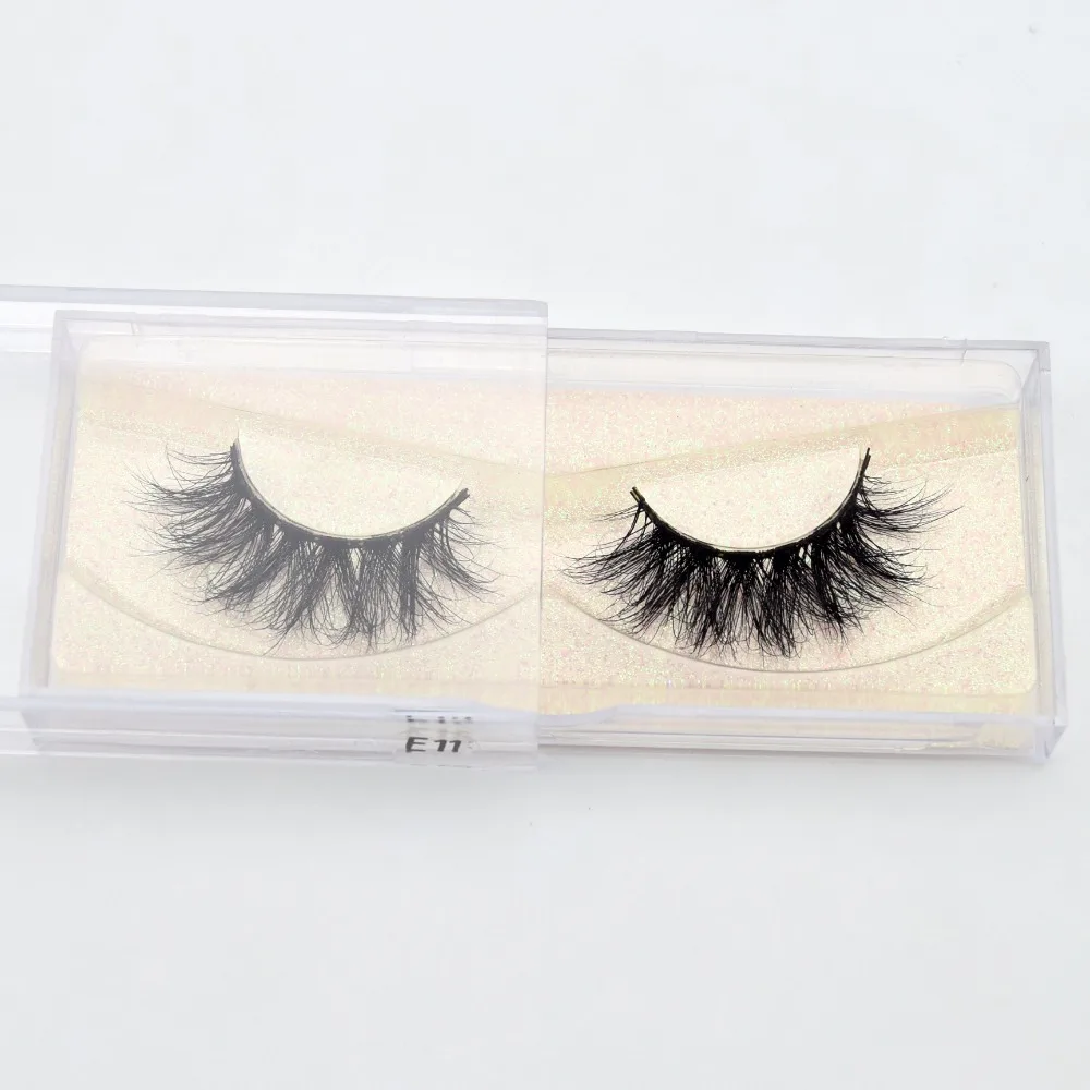 Visofree Mink Eyelashes Crisscross Natural False Eyelashes Eyelash Extension Full Strip False Lashes Handmade Fake Eyelashes E11