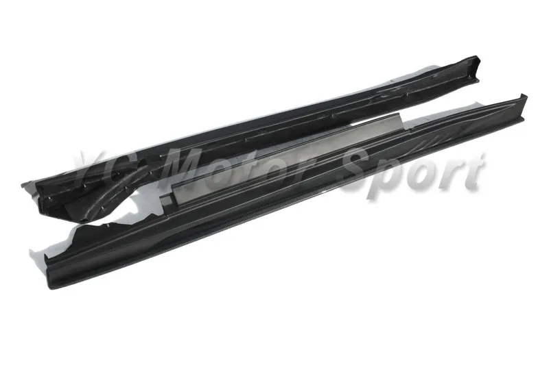 FRP Fiber Glass Side Skirt with Carbon Fiber Underboard Fit For 2008-2014 R35 GTR CBA DBA VS'13 Ver. Style Side Skirts