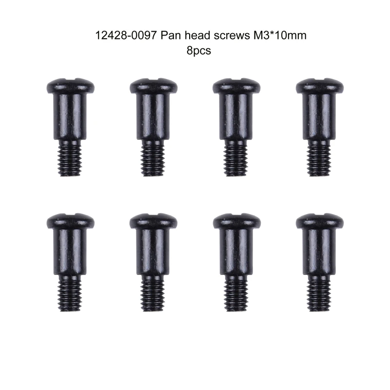 Wltoys 12428 Screw RC Car Spare parts 12428-0097/0098/0099/0103/0104/0106/0114/0116/0129etc Pan Head Screws M3 Screws M2.5 Screw