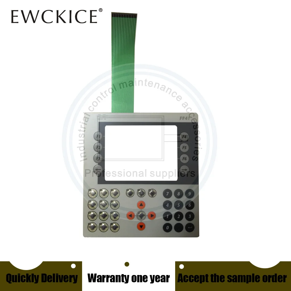 NEW 4P3040.00-490 HMI Power Panel PP41 PLC Membrane Switch keypad keyboard Industrial control maintenance accessories